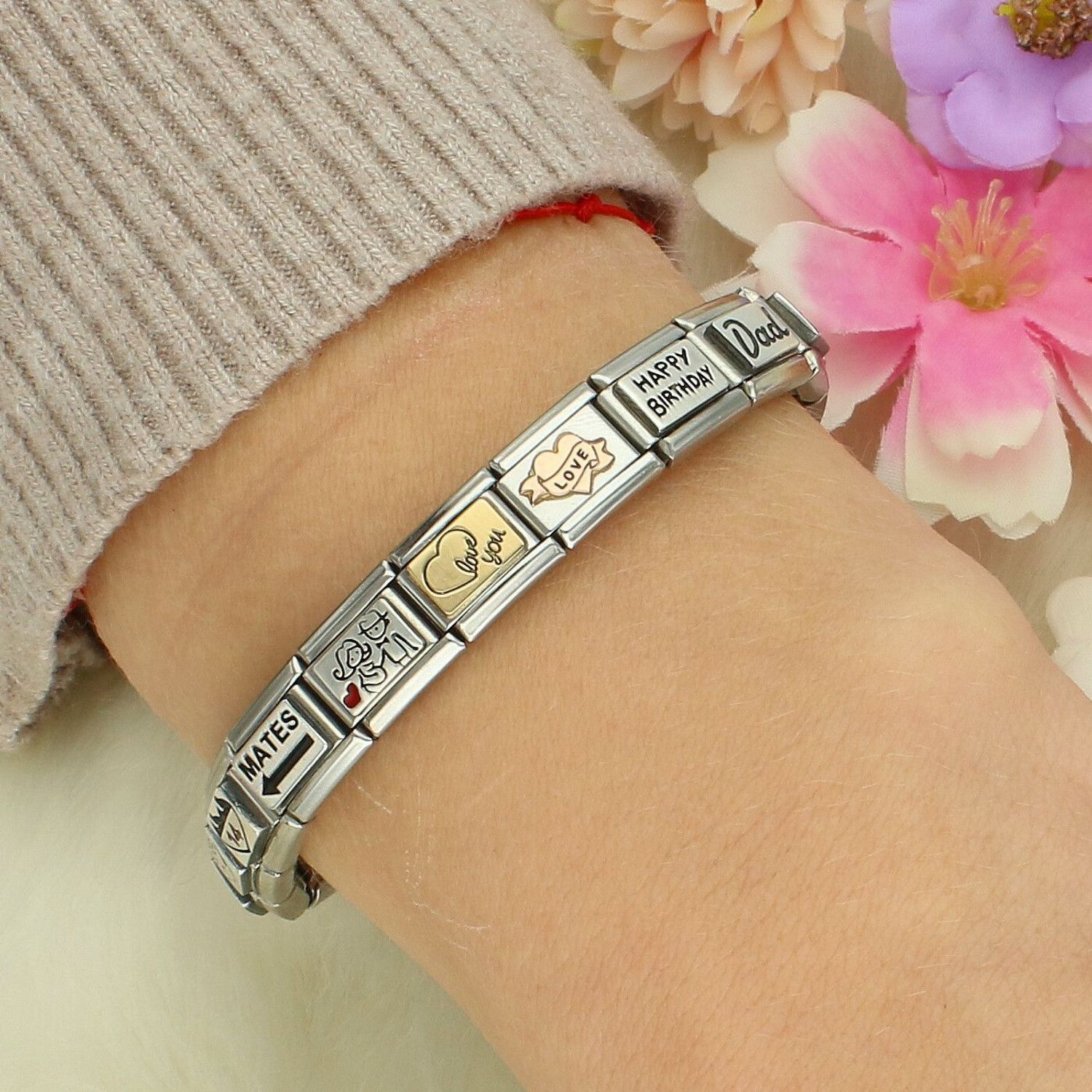 Nomination - Link 925 zawieszka srebro 'Przyszła Mama' 330208 13 biżuteria nomination nomination zawieszki nomination baza.jpg